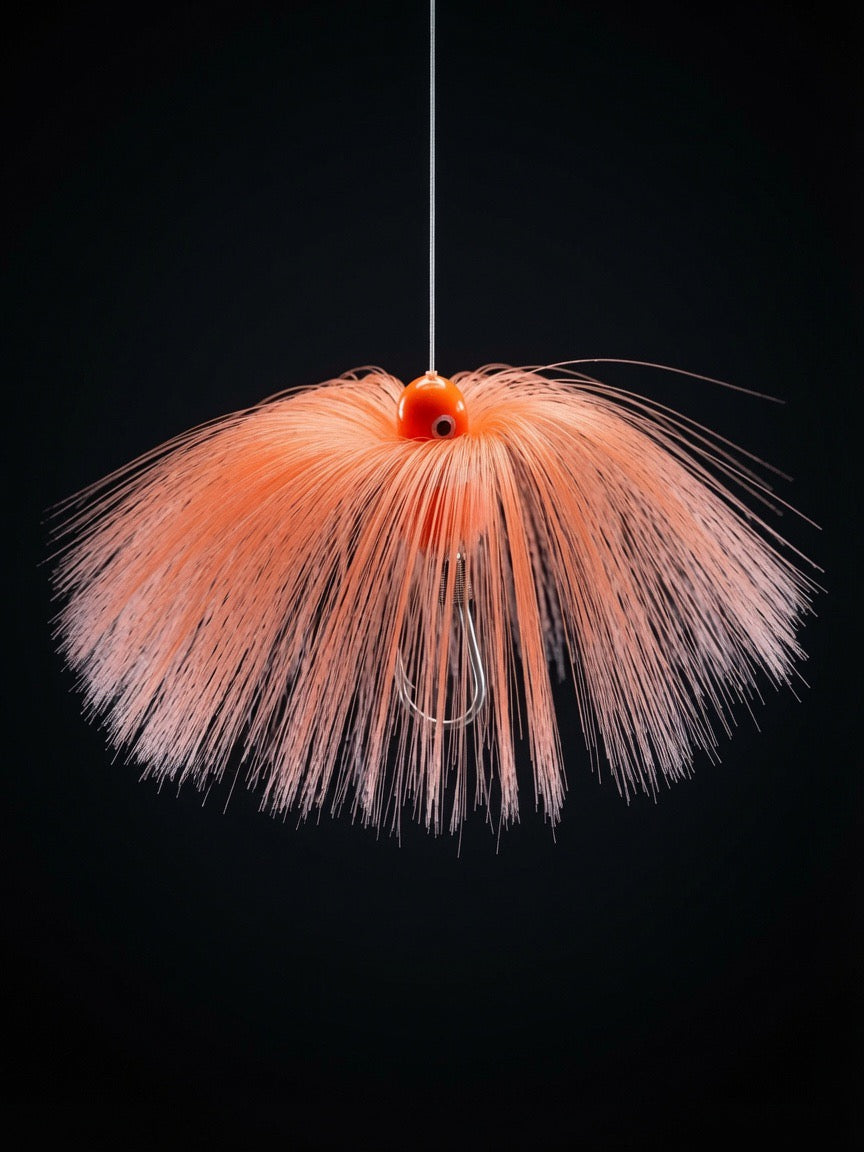 C Weights Titan Deadbait Rig- Full Orange Head/Skirt