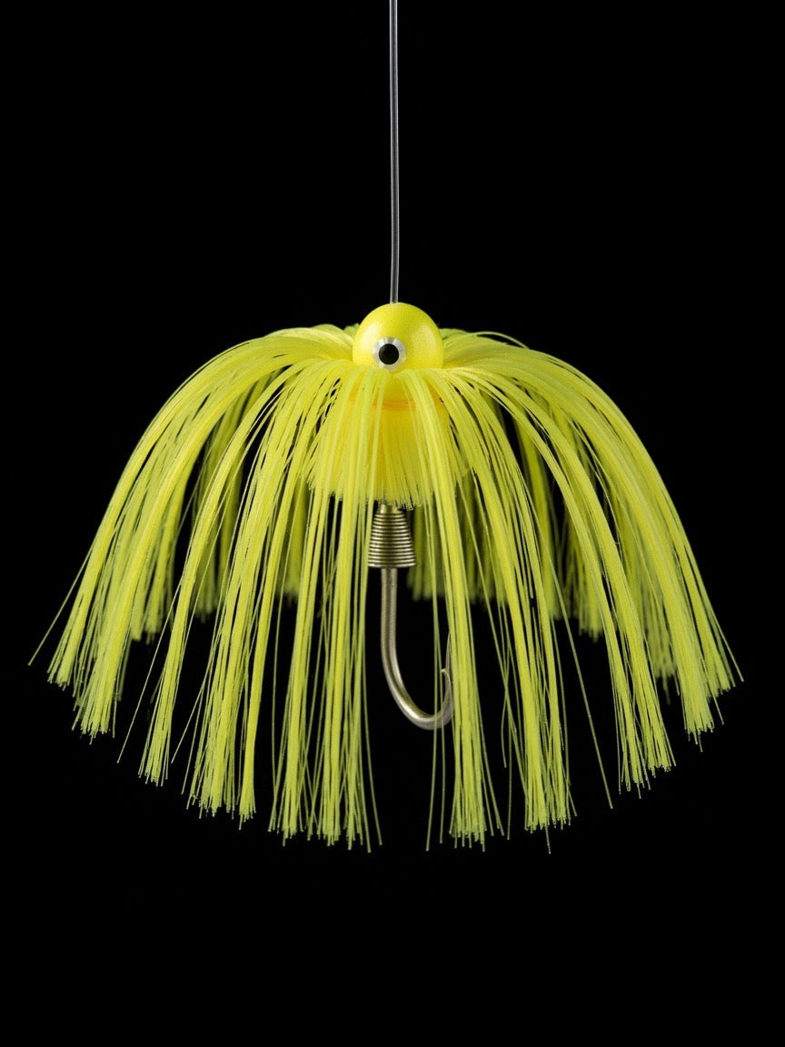 C Weights Titan Deadbait Rig- Full Yellow Head/Skirt