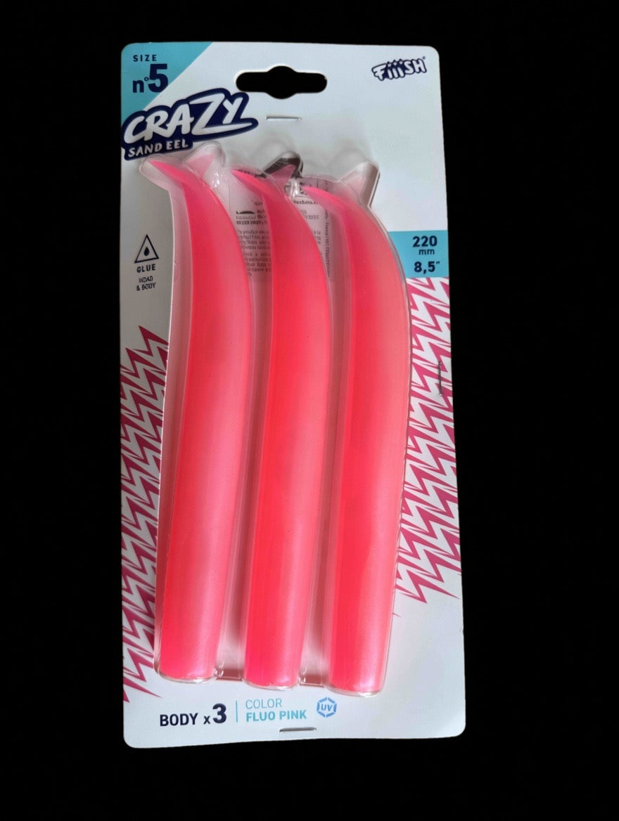 Fiiish No 5 Crazy Sand Eel Tails