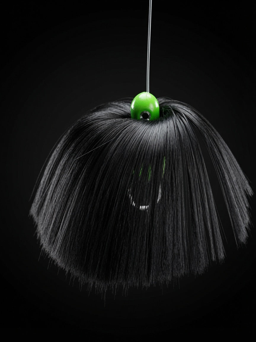 C Weights Titan Deadbait Rig- Ibiza Boss, Green Head/Black Skirt