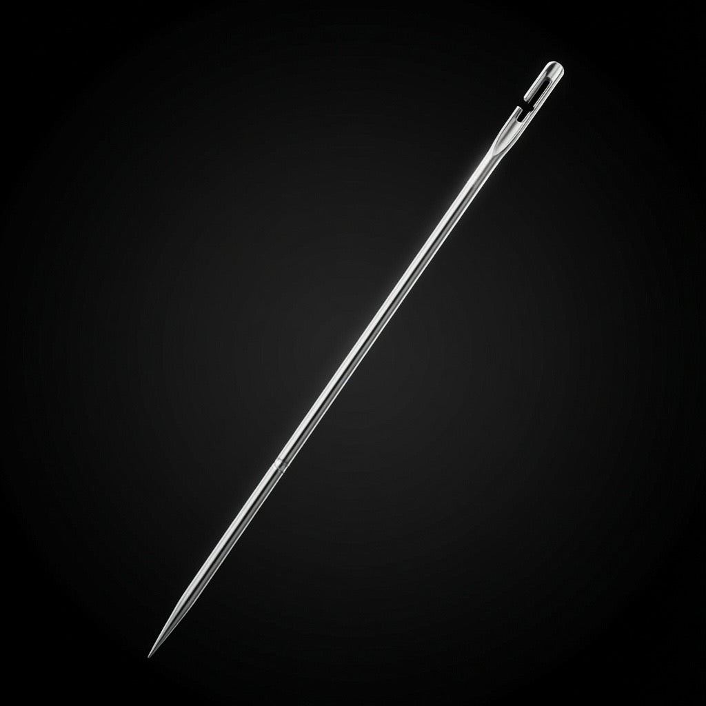 4 Inch Stainless Steel Livebait Rigging Needles (3 pack)