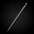 4 Inch Stainless Steel Livebait Rigging Needles (3 pack)
